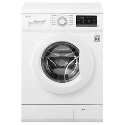 LG FH4G7TDN0 Freestanding Washing Machine, 8kg Load, A+++ Energy Rating, 1400rpm Spin, White